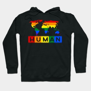 Human LGBT Gay Lesbian Pride Month Hoodie